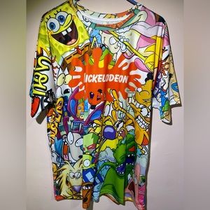 New Nickelodeon Graphic Character TShirt- Men’s Size XL- NWOT!